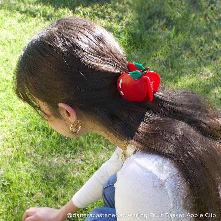 INH Hair - Wholesale Hair Clip - Women's - Fruit Basket Hair Claw Clip | limited edition hair accessory1