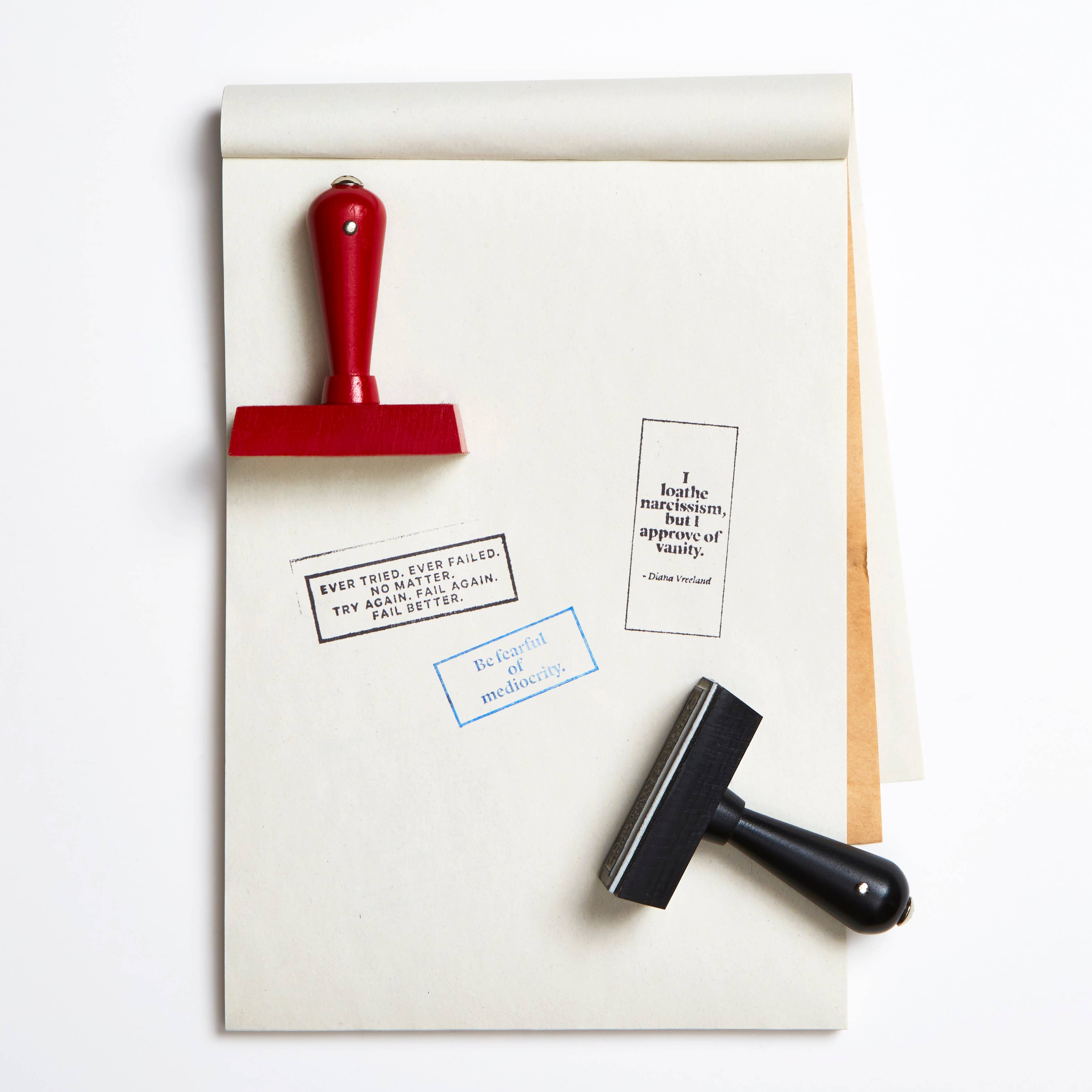 Wms&Co. - Wholesale Rubber/Decorative Stamp - Custom Quote Hand Stamp - Classic Rectangle3