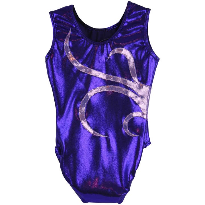 Justaucorps de gymnastique pour fille - Violet pour la vente par Obersee