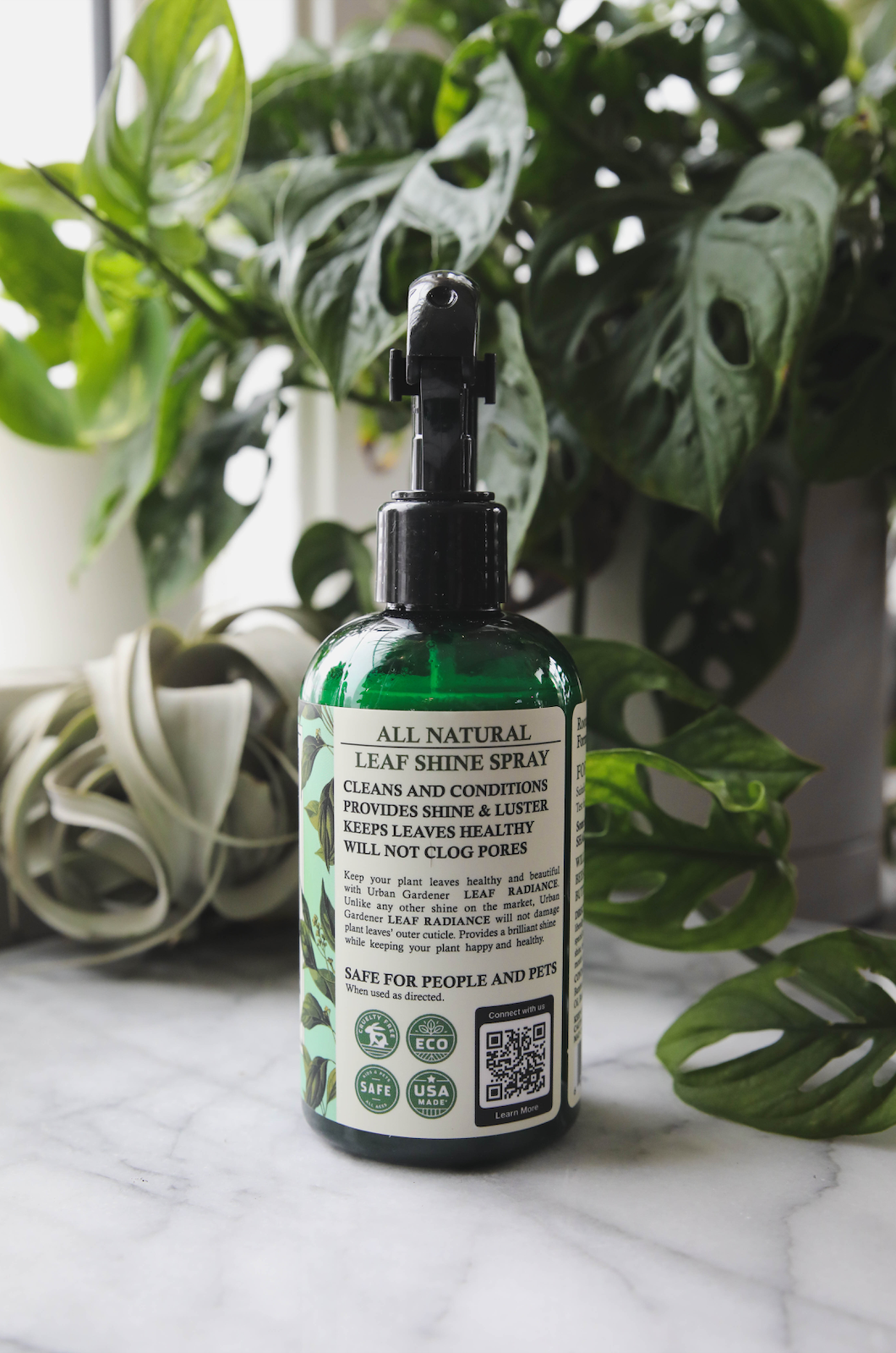 Urban Gardener - Wholesale Plant Mister - Leaf Radiance - Natural Houseplant Cleaner & Shine3