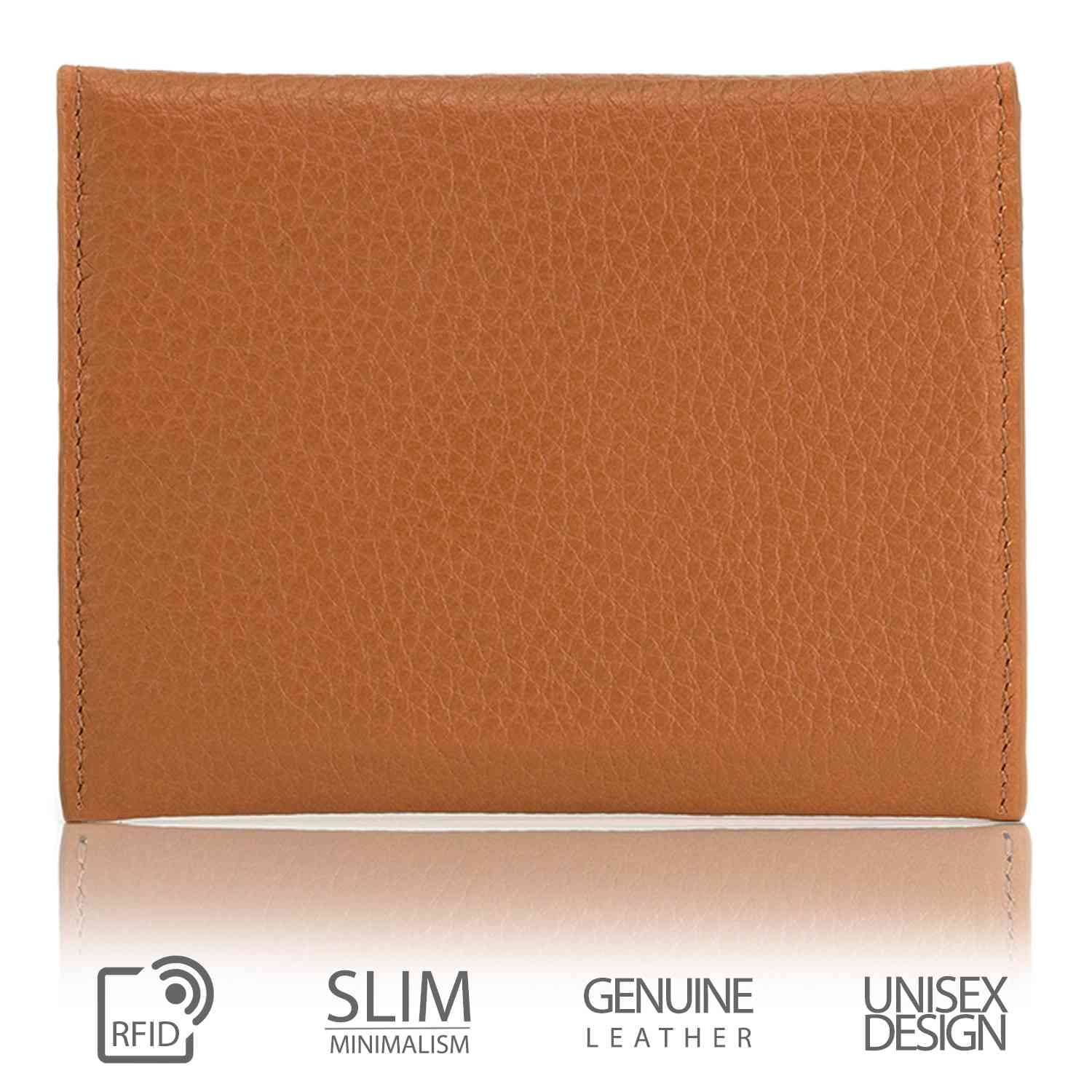 Londo - Wholesale Card Holder - Unisex - Otto Angelino Top Grain Leather Credit Card Holder and Travel Wallet Envelope with Magnetic Clasp, Credit Card Holder with Multiple Slots4