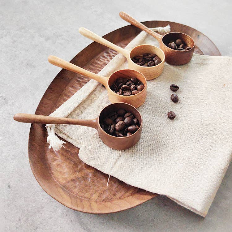 Gohobi （We cover U.S. import duties） - Wholesale Maatlepel - Gohobi handgemaakte houten maatlepel voor koffiebonen 0033