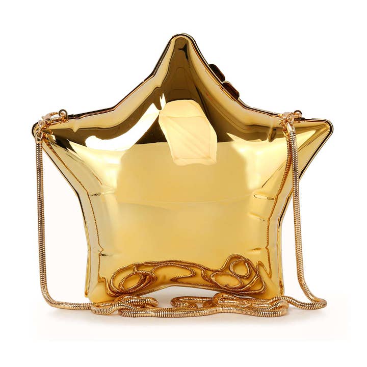 Handbag Express - Wholesale Clutch Bag - Women's - Patent Star Evening Bag