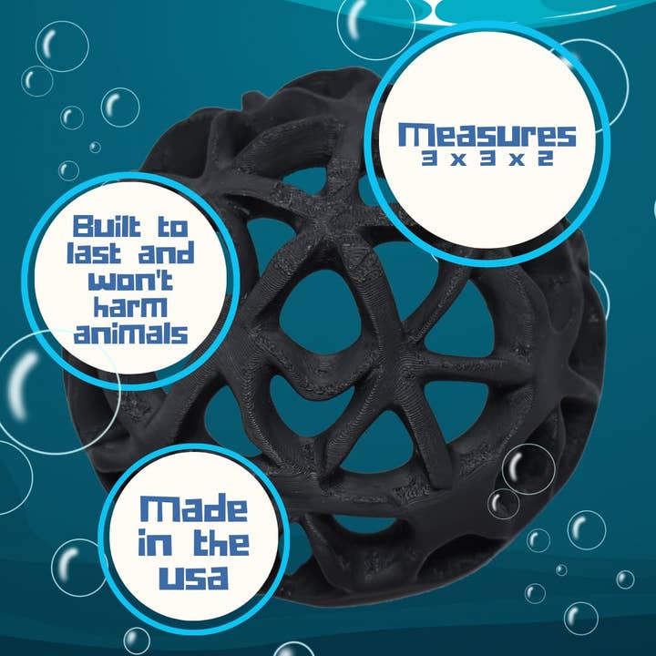 Chatelet - Wholesale Decorative Tabletop Object - Chatelet REEFSHAPE - Dome Fish or Shrimp Aquarium Hideout | Aquarium Reef Decor & Viewing Dome | Made in USA6