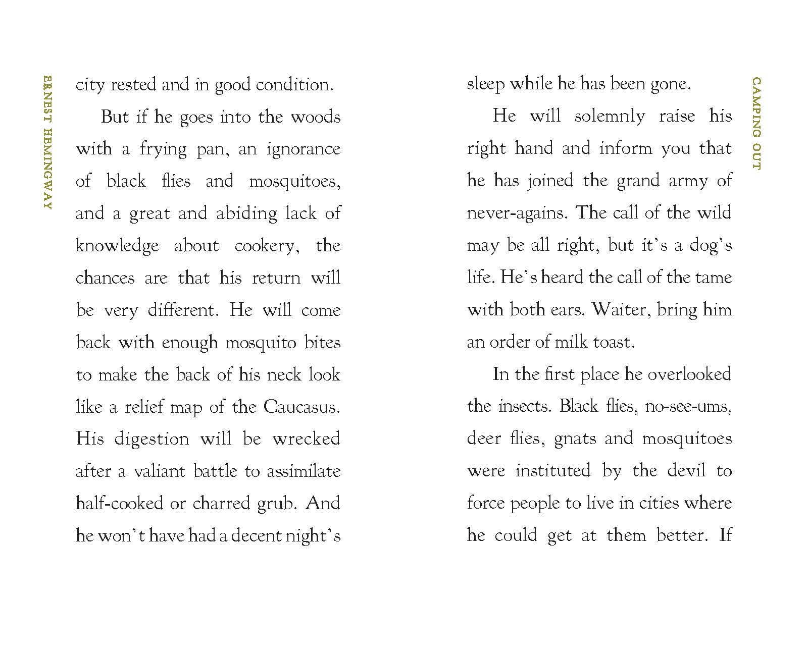 Applewood Books - Vente Nature et plein air - Camping Out3