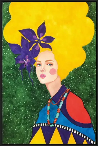 MONDiART a Dutch Brands Company - Wholesale Tapestry/Textile - Velvet Decopanel - Hulya Uzdemir - Less than pure1