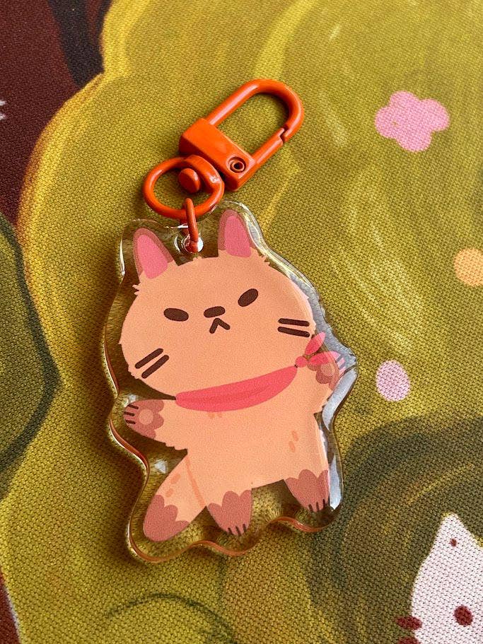 Paper Rat Illustrations - Wholesale Keychain - Women's - Woodland Friends Mystery Acrylic Charms2