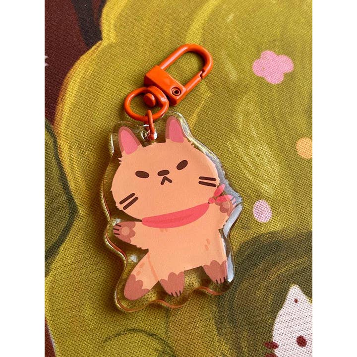 Paper Rat Illustrations - Wholesale Keychain - Women's - Woodland Friends Mystery Acrylic Charms2