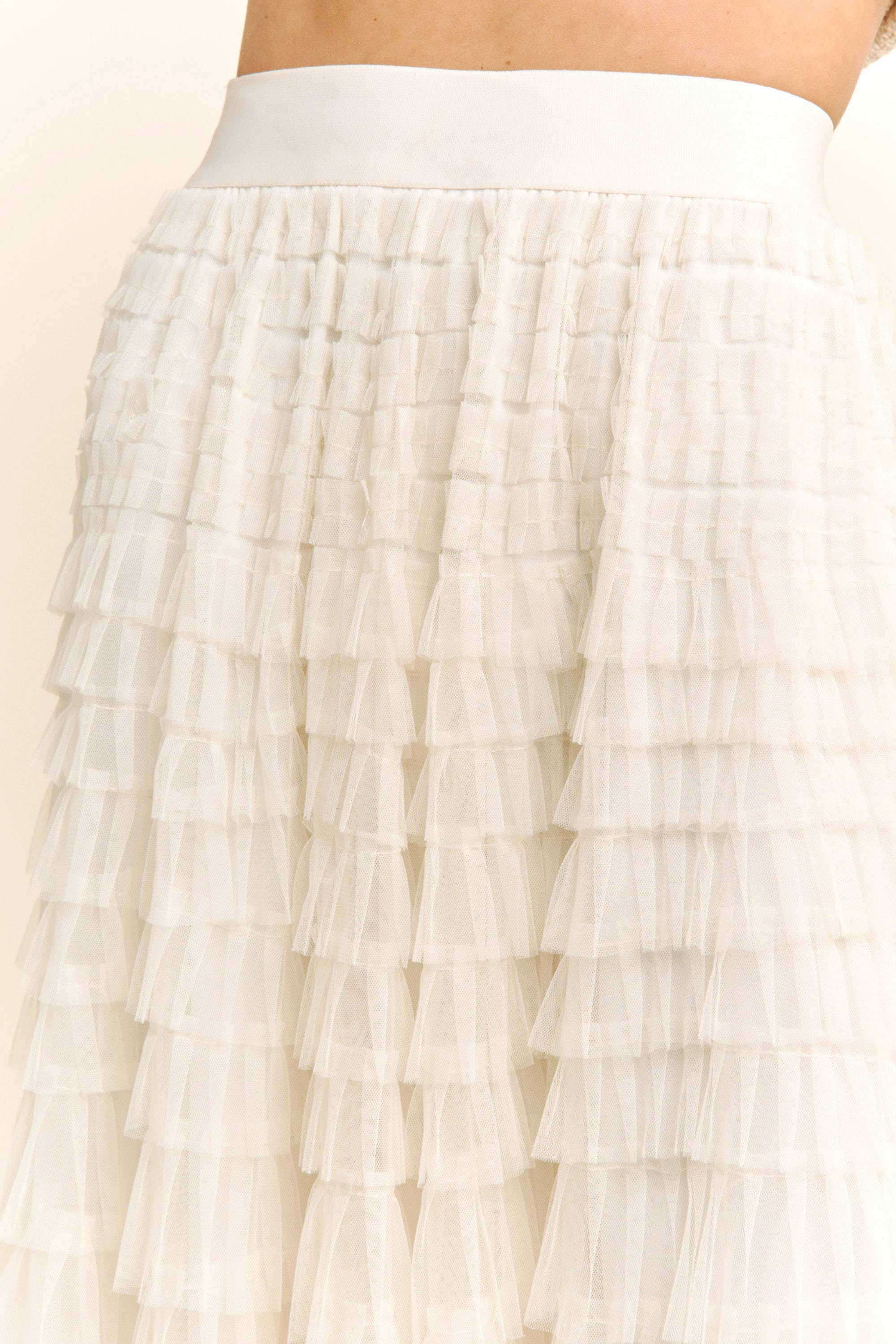 Sweet Generis - Vendita all'ingrosso Gonna - Donna - Gonna lunga a più strati in tulle a rete20