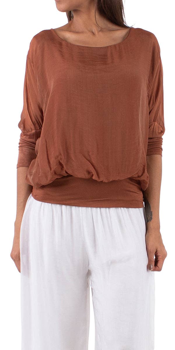 Gigi Moda - Wholesale Blouse - Women's - Sheer Batwing Blouse13