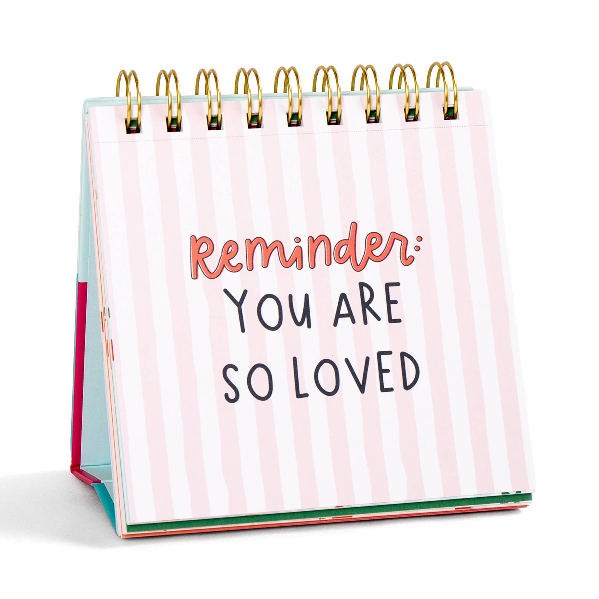 Pippi Post – Engroshandel Skilt til skrivebord/bordplade – 52 uger med bekræftelser - Skrivebordsflipkalender1