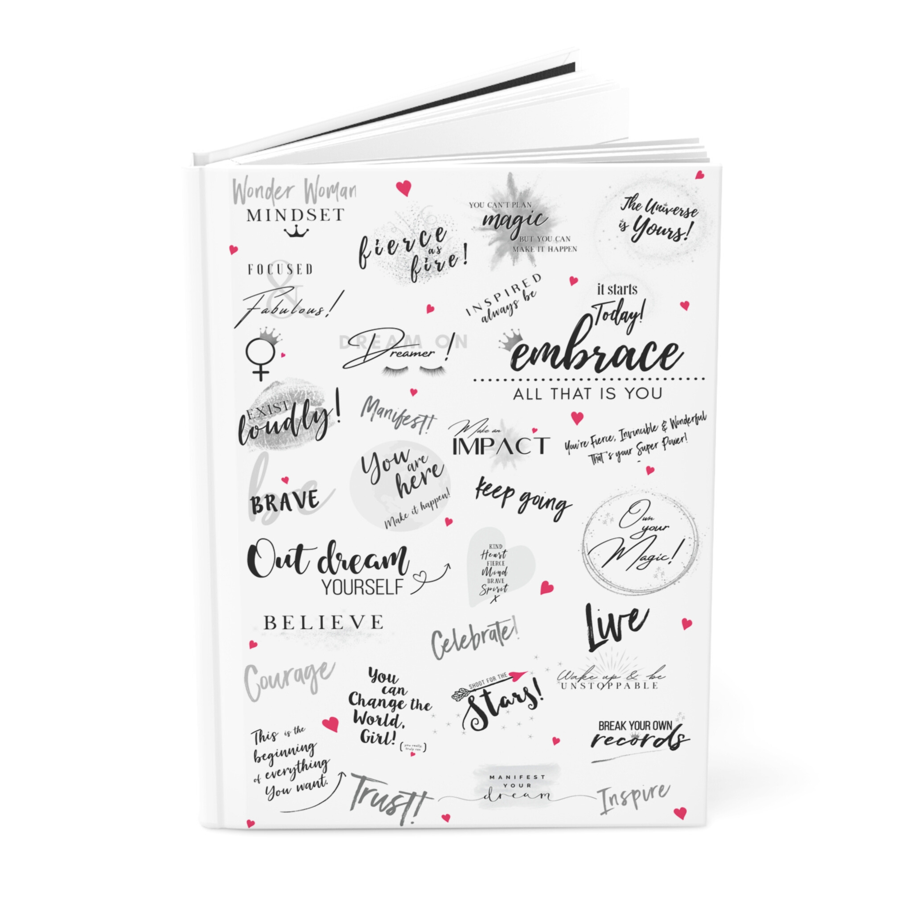 Girl Power 24/7 - Wholesale Journal/Diary - Girl Power Hardcover Journal - Be Unstoppable!2