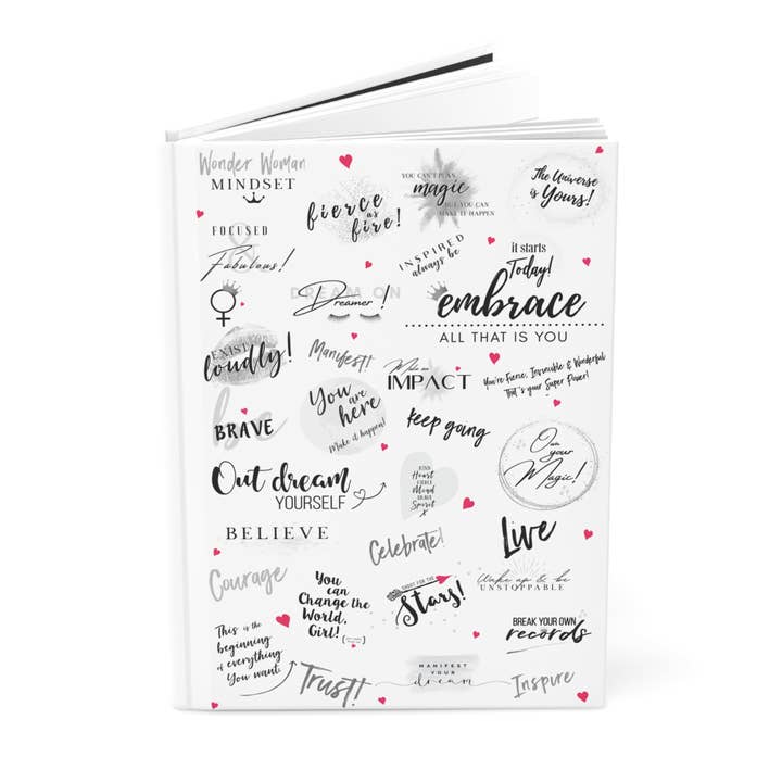 Girl Power 24/7 - Wholesale Journal/Diary - Girl Power Hardcover Journal - Be Unstoppable!2