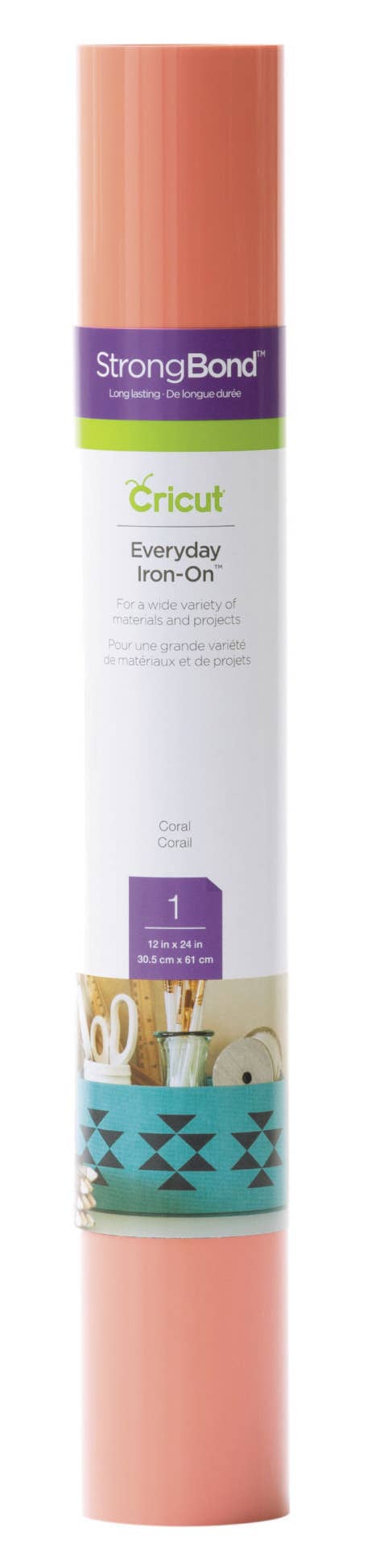 Graine Créative - Wholesale Sublimation Transfer - CRICUT - CORAL IRON-ON 30.5CMX61CM11