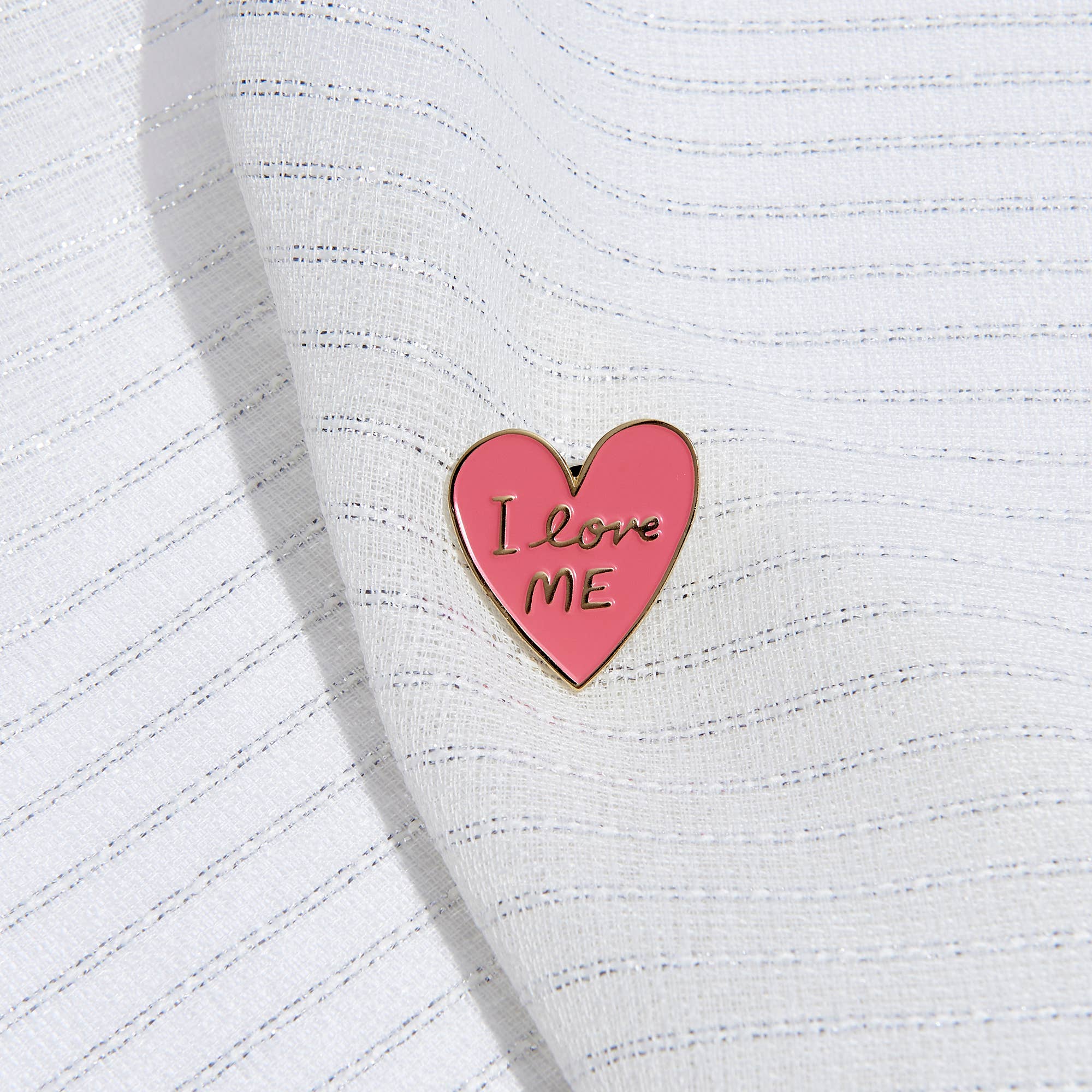Aviate Press - Wholesale Lapel Pin/Button - I Love Me Heart Enamel Pin2
