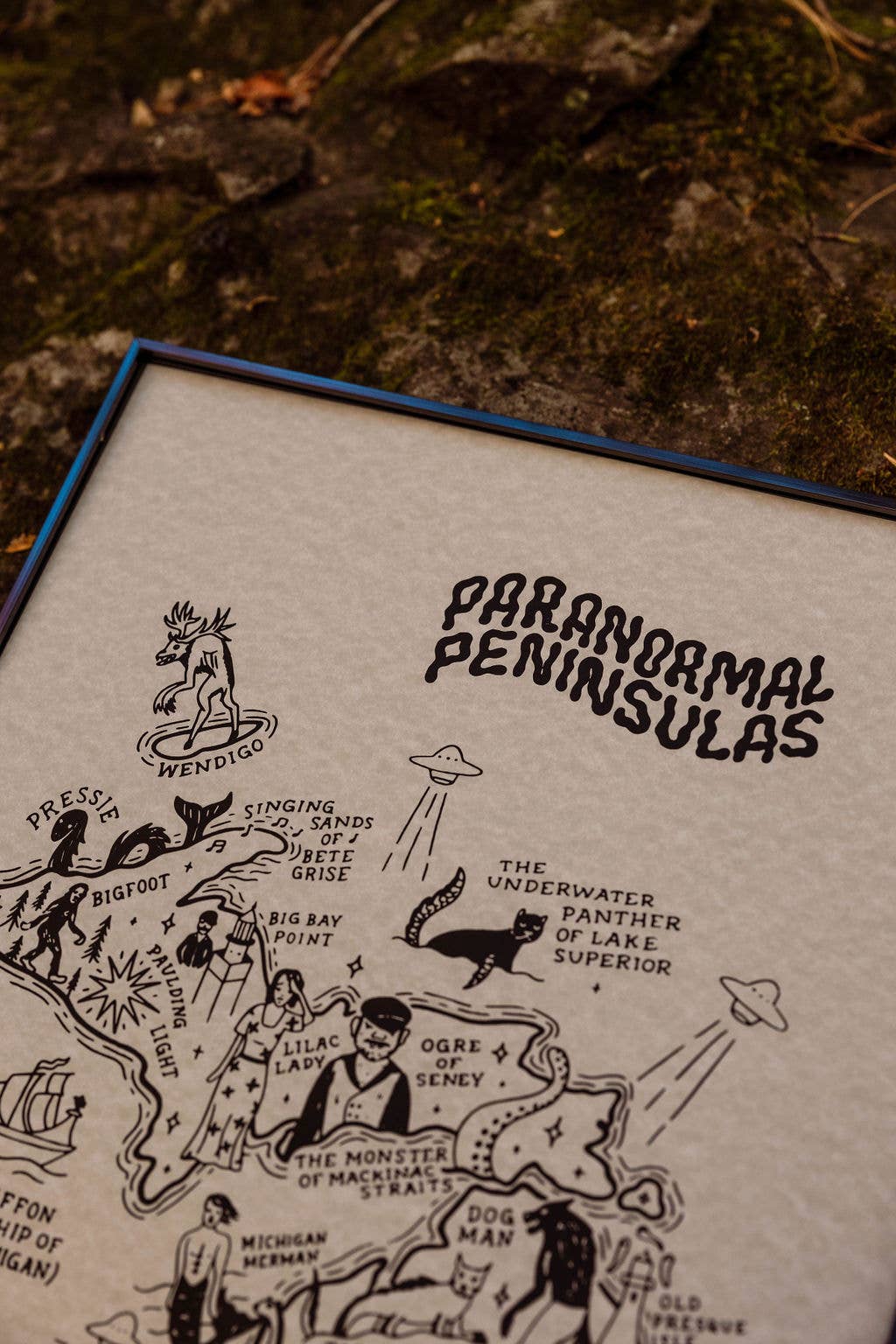 Home Squirrel - Wholesale Art Print - Paranormal Peninsulas2