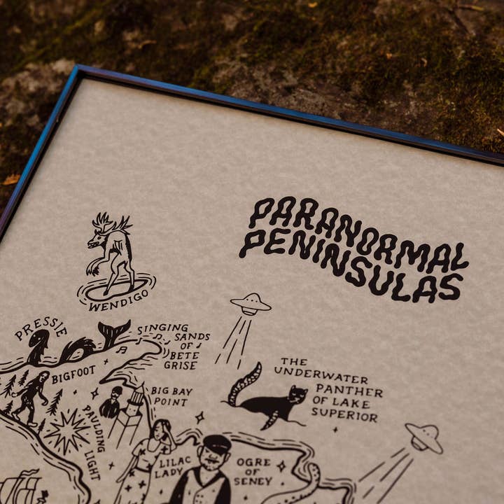 Home Squirrel - Wholesale Art Print - Paranormal Peninsulas2