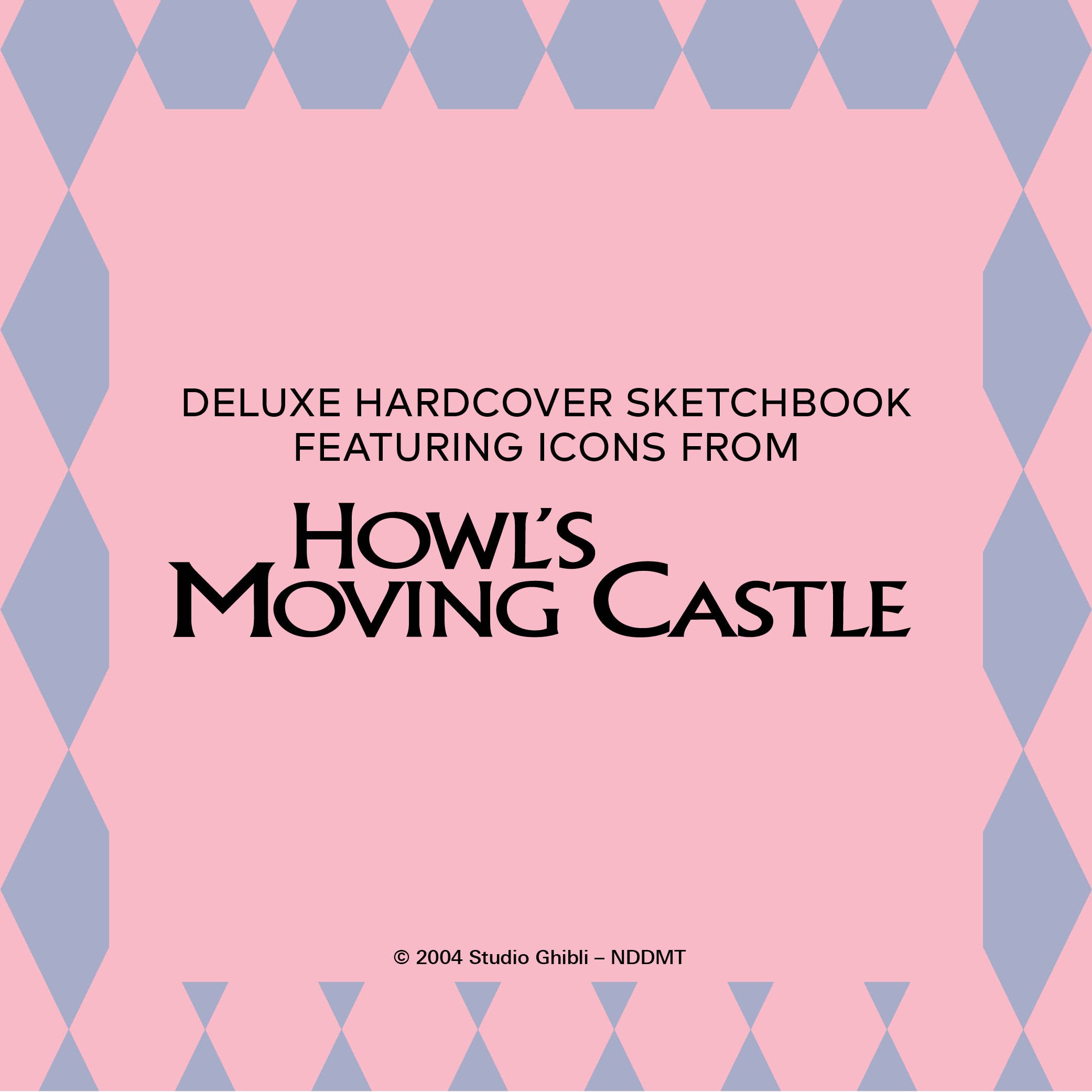Chronicle Books - Wholesale Sketchbook/Sketchpad - Studio Ghibli Howl's Moving Castle Sketchbook3
