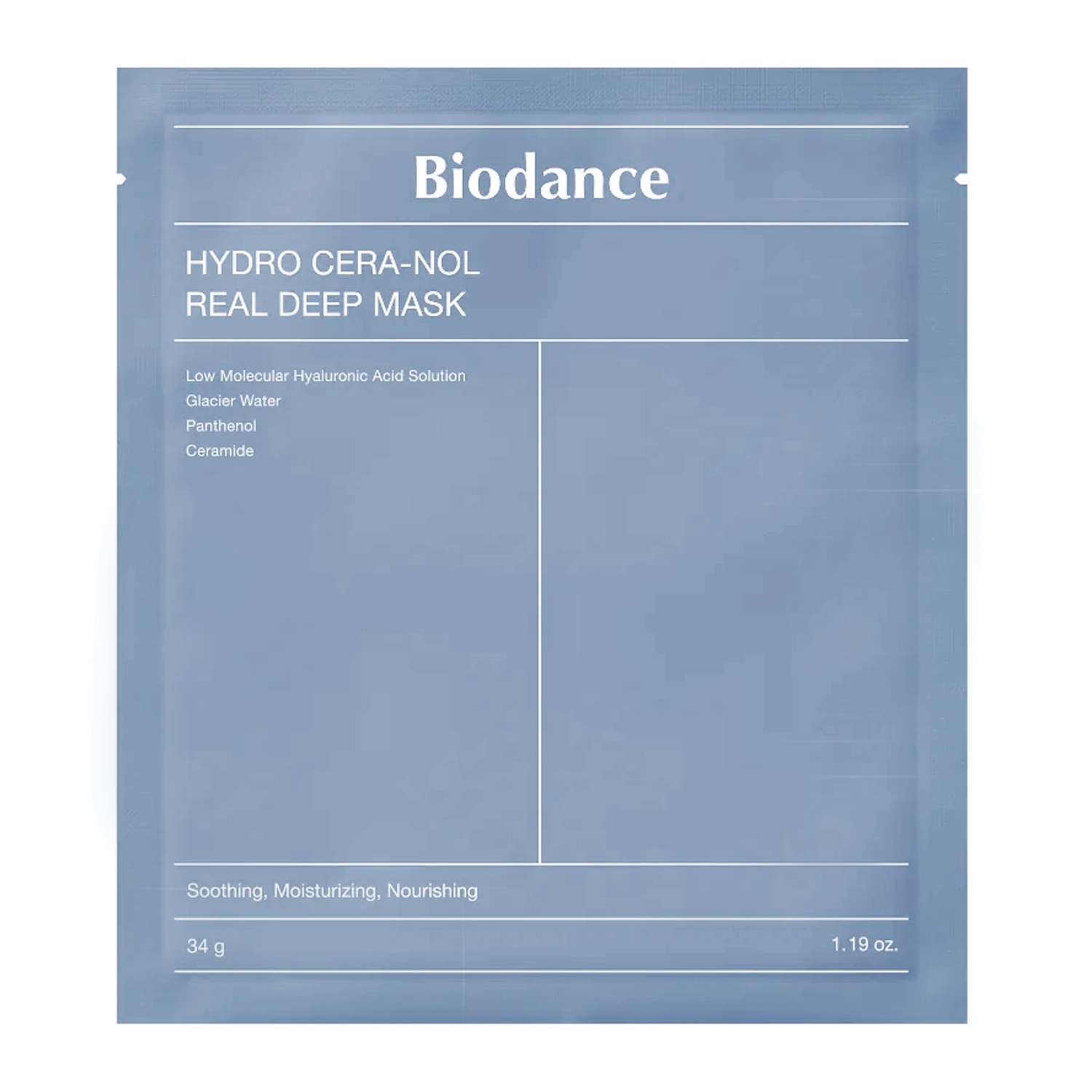 SKEEN - Wholesale Skincare Face Mask - Biodance Hydro Cera-nol Real Deep Face Mask 1pc0