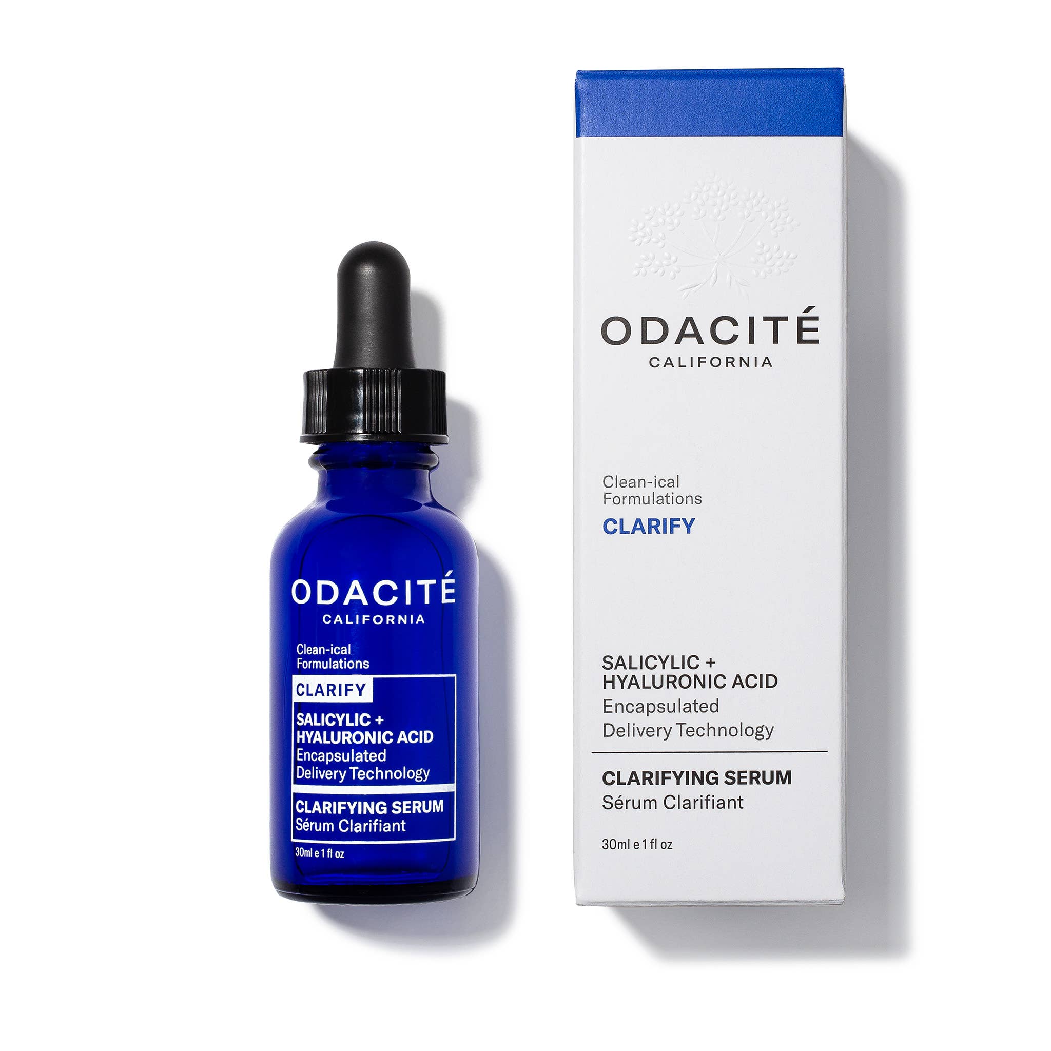 Odacité - Vente Concentré/sérum pour le visage - Sérum clarifiant à l'acide salicylique et hyaluronique1