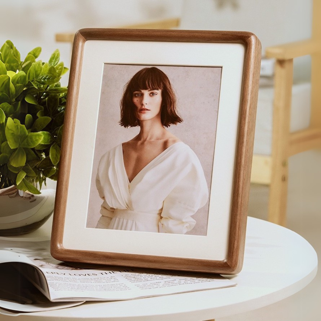 Longmo Art – wholesale Bildram – ORBIS-Bilderram, 4 storlekar Rundade hörn Massivt trä9