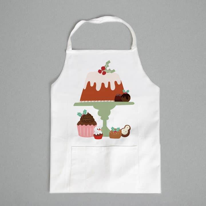 Schort voor zoete desserts voor de feestdagen voor wholesale door Potluck Press