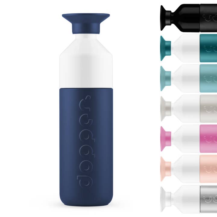 Dopper borraccia termica isolata Breaker Blue 580 ml per la vendita all'ingrosso da parte di Dopper