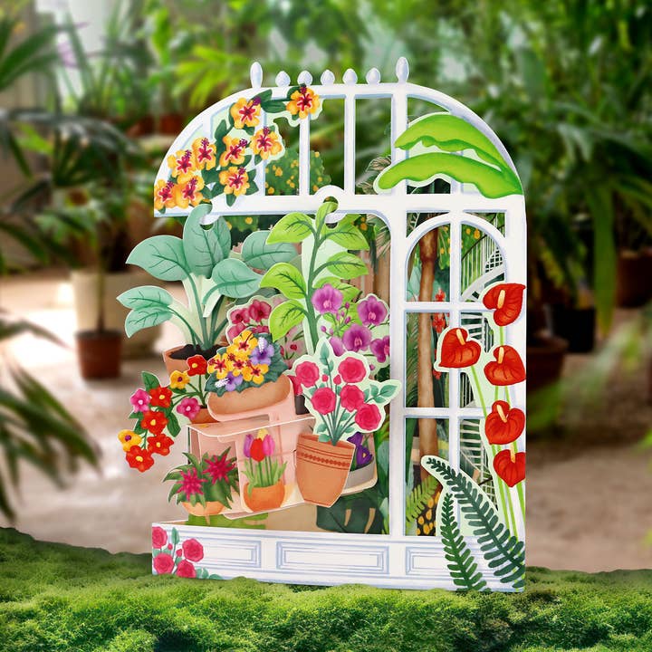 Svingkort - Botanisk trädgård för wholesale av Santoro London