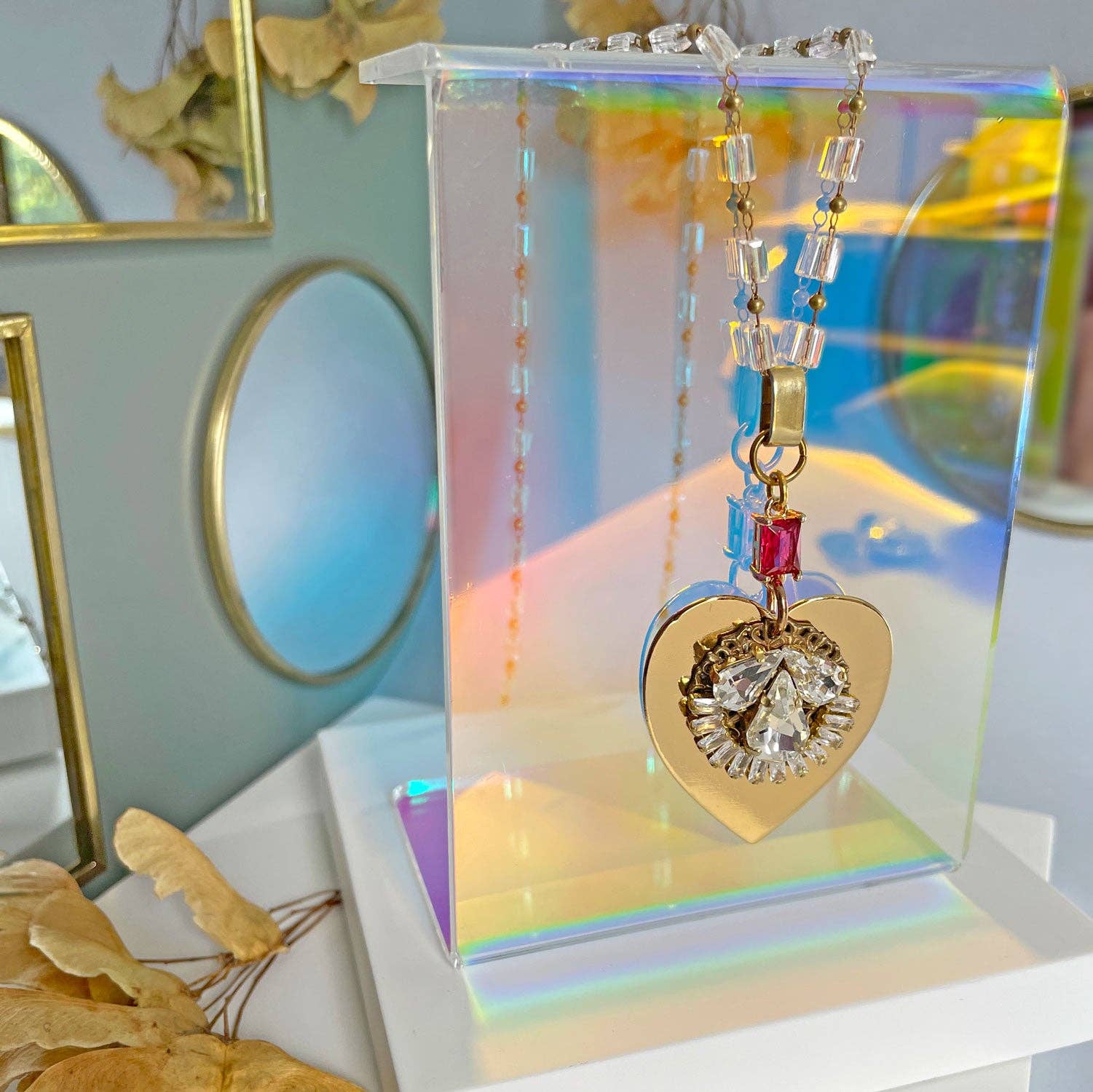 Susi di Re - Wholesale Pendant/Charm Necklace - Teodora Long Crystal Necklace1