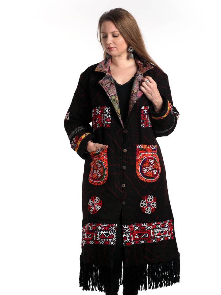 Manteau en laine mérinos, Rare, n°52 pour la vente par StandAwt