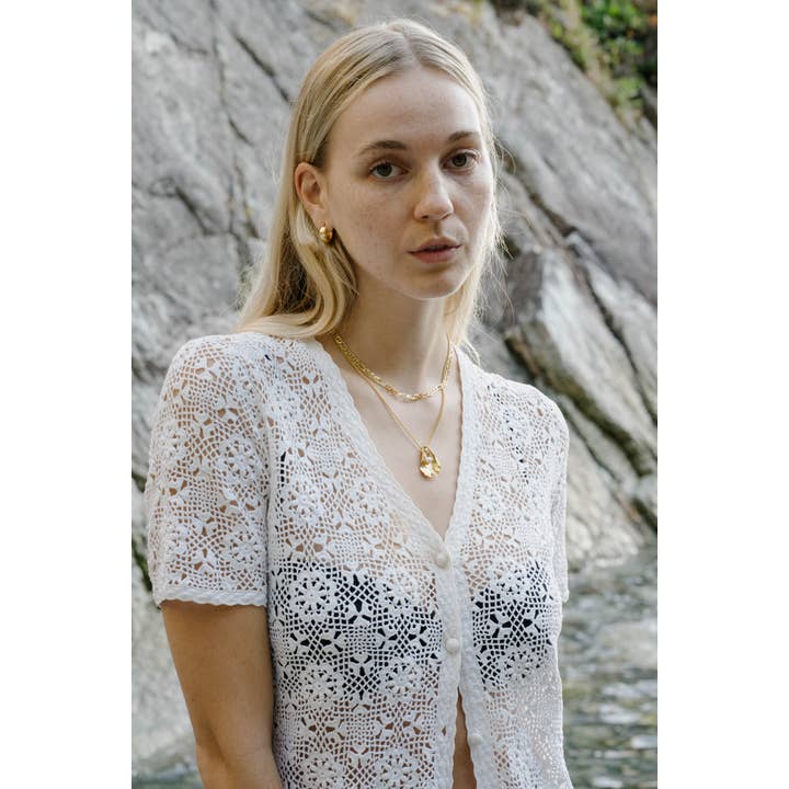 Kara Yoo - Wholesale Pendant/Charm Necklace - Oyster Shell Necklace