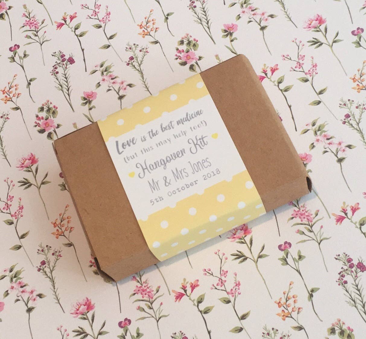 Mermaid Marys – wholesale Party favour bag/box – Hangover Survival Kit Wedding Favour Boxes & Sleeve2