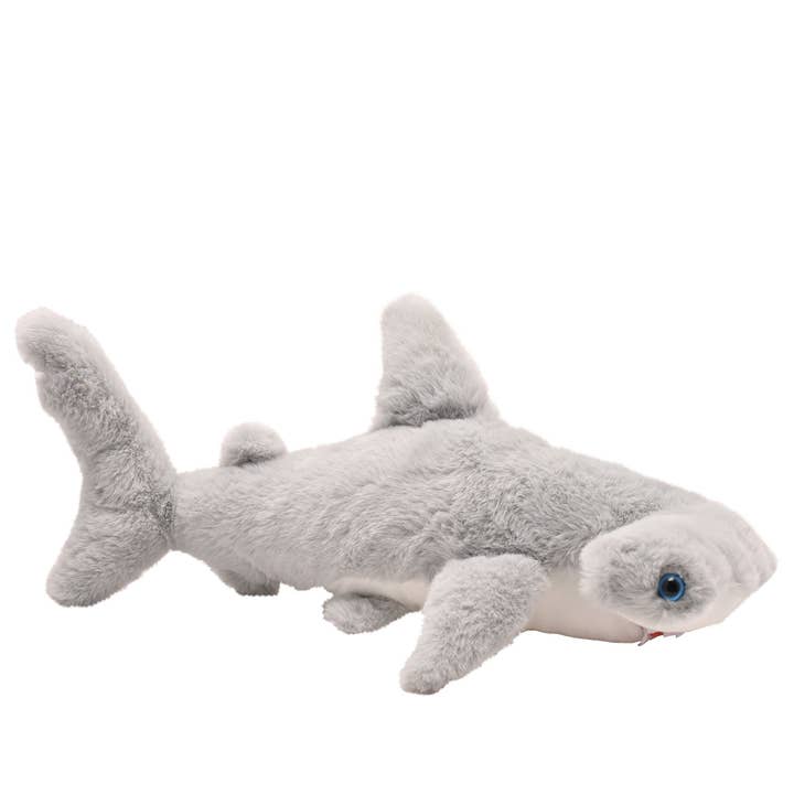 Harrison Le Requin Marteau Gris en Peluche 35 cm pour la vente par WIDDOP and Co. US