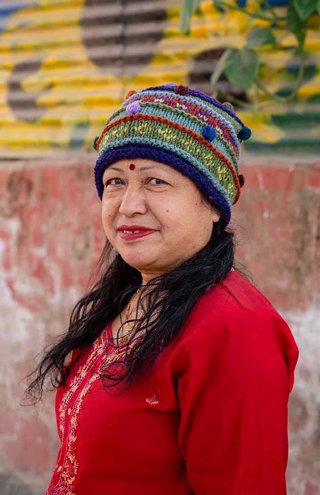 Ganesh Himal Trading – wholesale Beanie – Women's – Wool Knit Babble Hat, fleece lined1