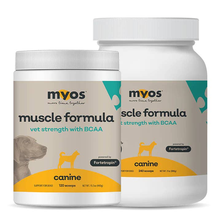 MYOS Canine - Muscle Vet Formula w/BCAA's for wholesale by Helper Dog Boutique