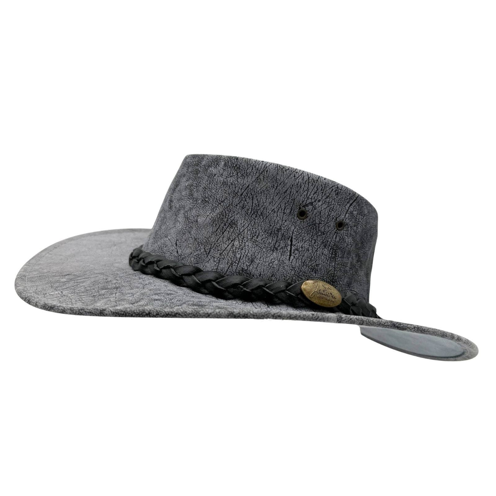Jacaru Australia - Wholesale Cowboy Hat - Unisex - Jacaru 1172 Kangaroo Hat Stonewash10
