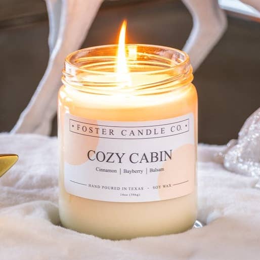 Acogedora cabina para venta al por mayor de Foster Candle Company LLC