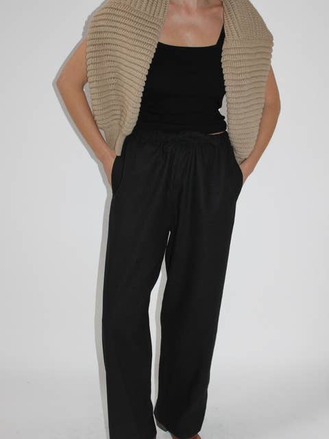 Na Nin - Wholesale Pants - Women's - Dimitri Woven Silk Pant