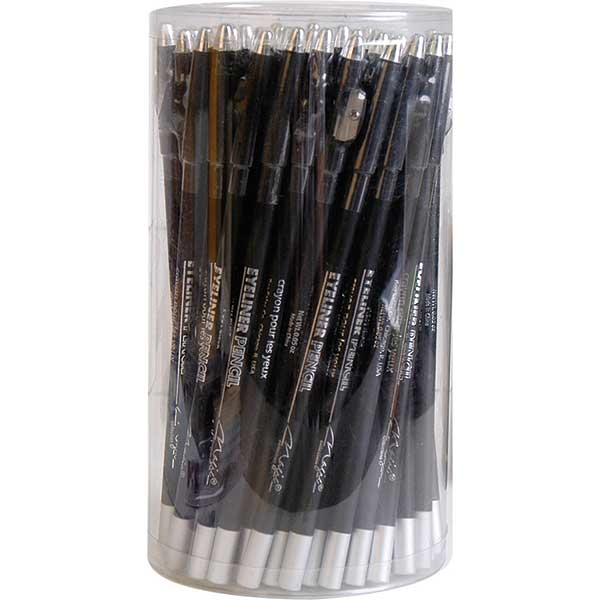 Majestic Wholesale - Wholesale Eyeliner/Pencil - "Black Or Brown Eyeliner with Built-In Sharpener – 72-Piece