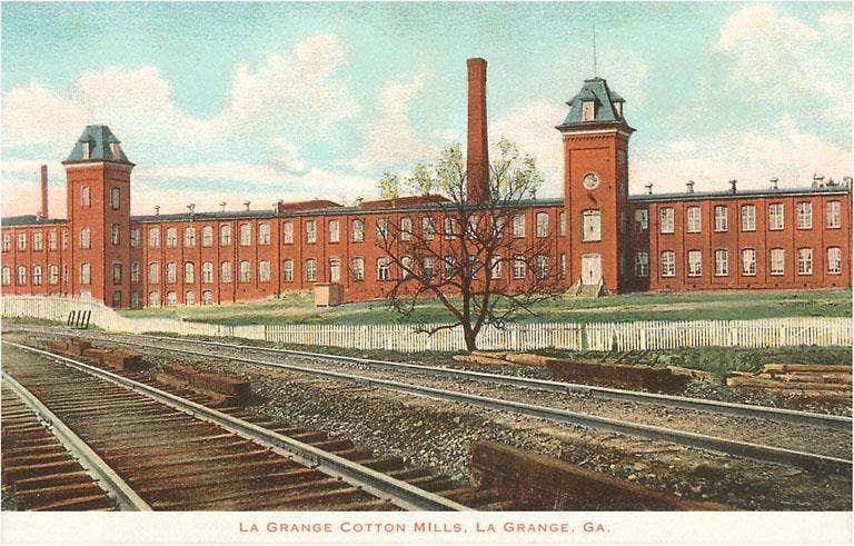 Found Image Press - Wholesale Magnet - Magnet GA-01 Cotton Mill, La Grange0