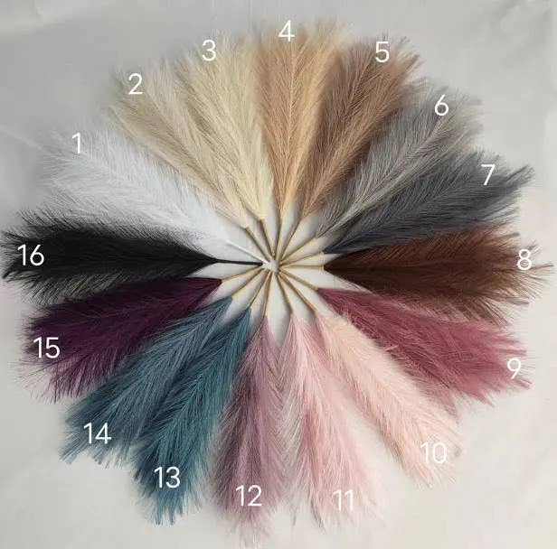 Cwpco – Engroshandel Kunstig plante – 3ft - 8ft Ren Hvid Luksus Kunstig Pampasgræs Træ7