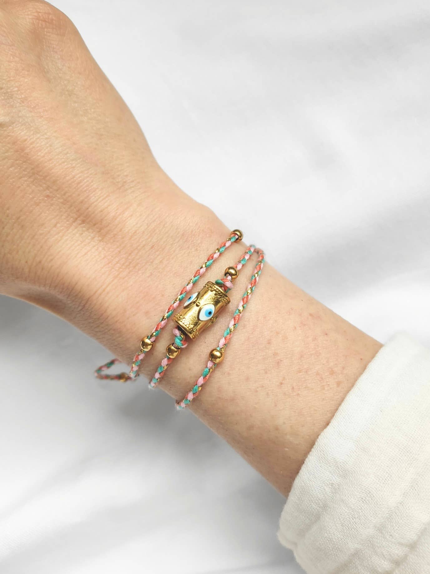 L'Atelier d'Artémis - Wholesale Halskettinghanger - INDI twee-in-één sieraad – omvormbare ketting & armband22