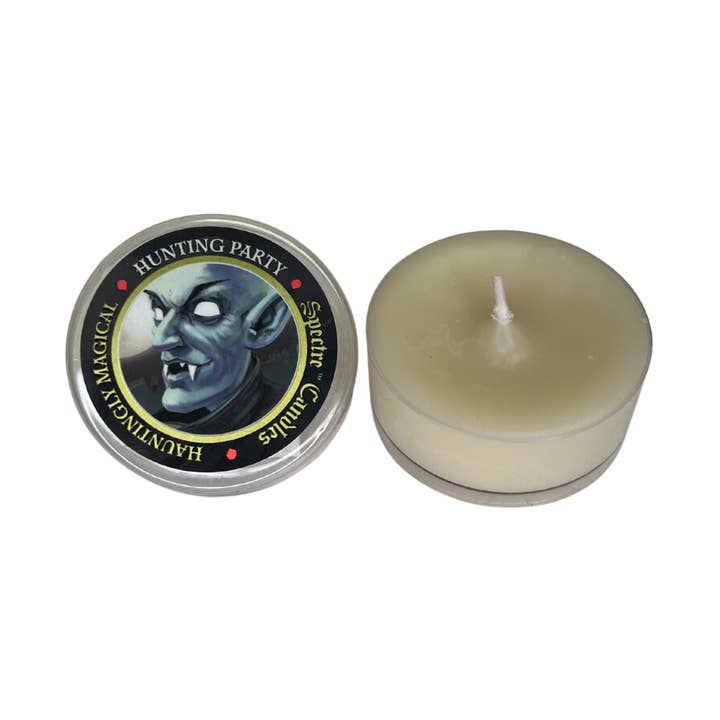 1.5 oz. Black Color Change Scented Candle - Hunting Party for wholesale by Spectre Candles
