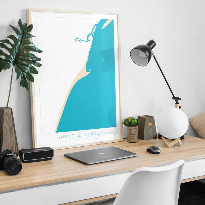 Plenty Blue – wholesale Art print – Shingle Street5