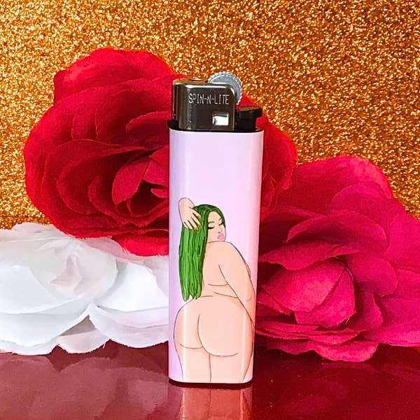 Vivrant Vixen - Wholesale Lighter - Plus size Handmade Art Lighter 1