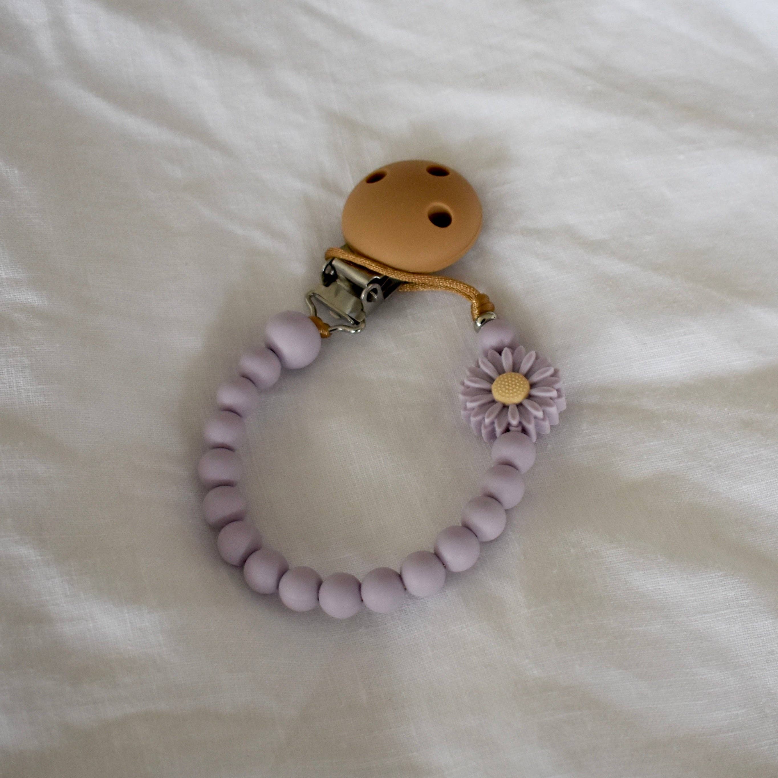 Bella Zailea - Wholesale Pacifier clip – Baby - Daisy Dummy Clip4