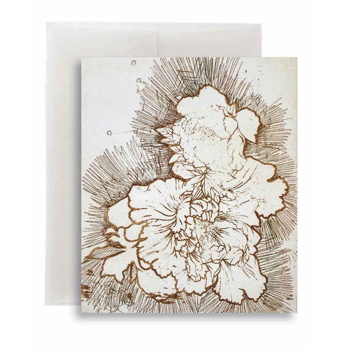 Greeting Card_Ikebana for wholesale by Fortuna Stationery