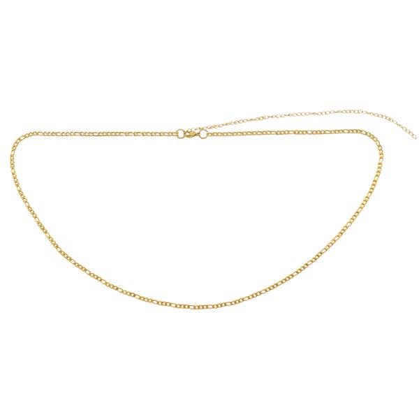 Ellie Vail Jewelry - Venta al por mayor Collares de cadenas y eslabones - Ellie Vail - Cadena de cintura Domenica Figaro
