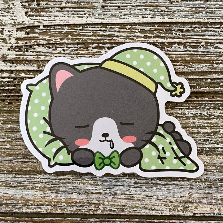 Hamimo Bedtime Friends Max Minou vinylsticker voor wholesale door Hamimo Small Things