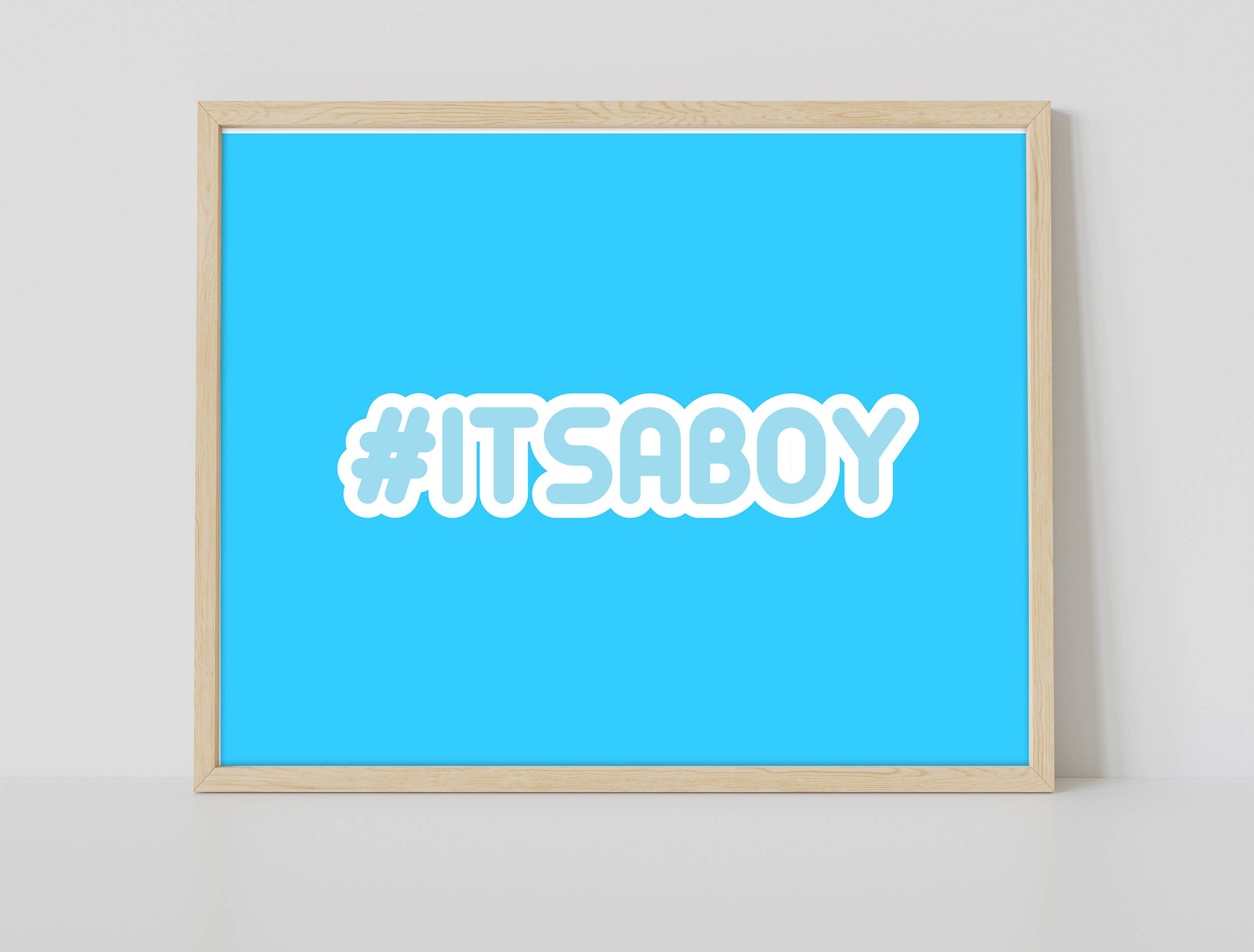 Star Editions – wholesale Art print – Hashtag Itsaboy - 11X14” Premium Art Print1